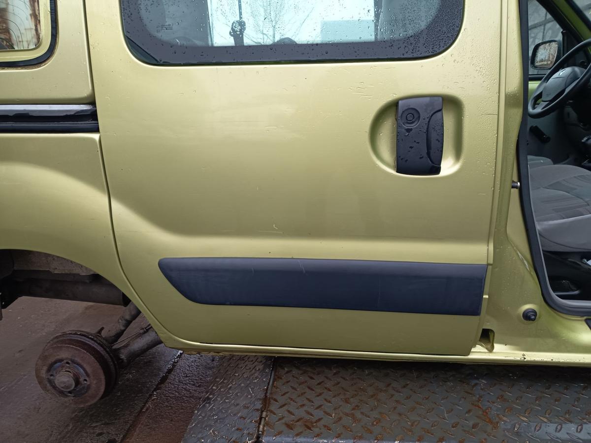 Renault Kangoo KC original T&uuml;r hinten rechts Schiebet&uuml;r TED99 gr&uuml;n ab 2003