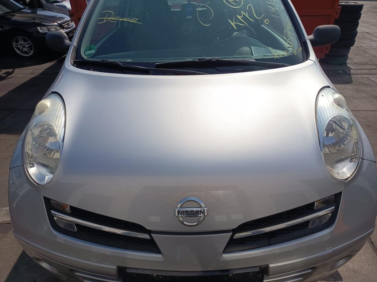 Nissan Micra K12 original Motorhaube Klappe/Deckel Front KY0 Quarzsilber Bj 2006
