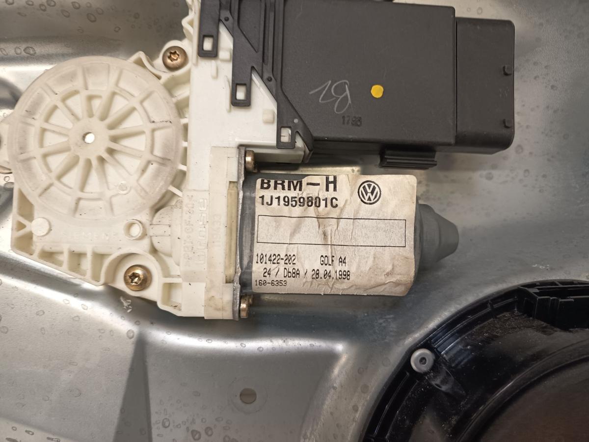 VW Golf IV original Fensterheber links elektrisch mit Motor Baujahr 1998