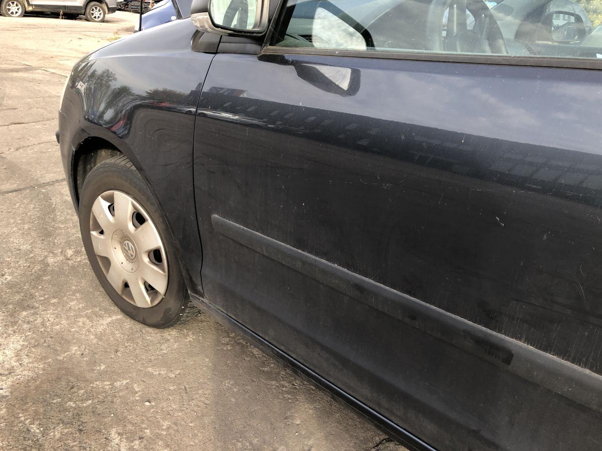 VW Polo 9N3 T&uuml;r vorn links Fahrert&uuml;r im Rohbau auch 9N1 3-t&uuml;rig LC7V grau