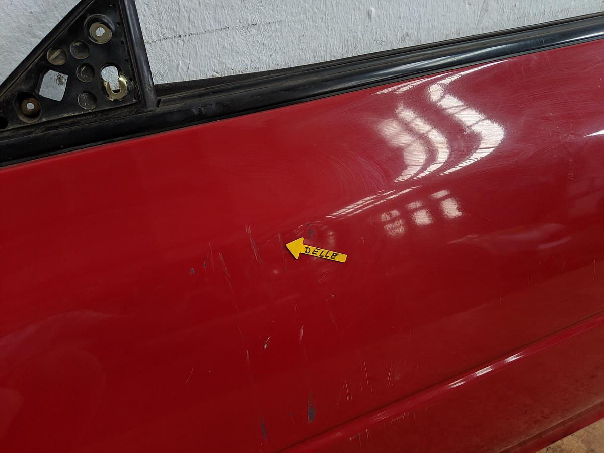 Subaru Impreza GC GF Bj.97 Tür vorn links Fahrertür rot EFH Limo