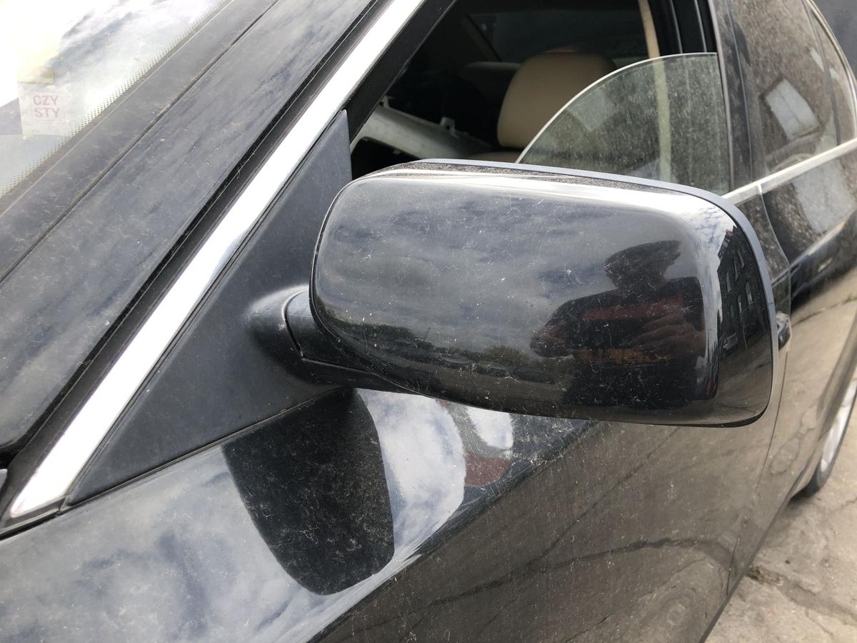 BMW 5er E60 LCI Au&szlig;enspiegel links Spiegel elek anklapp abblend 475 schwarz
