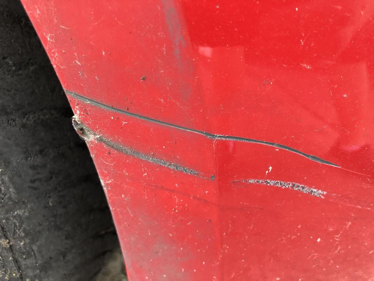 Seat Leon 5F Sto&szlig;f&auml;nger vorn Frontsch&uuml;rze Nebel SRA LS3H Emocion Red Sto&szlig;stange