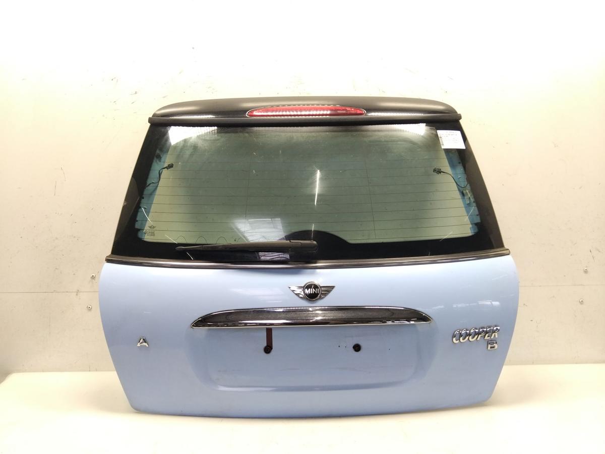 Mini One R50 Mini Cooper Heckklappe hellblau Candy Blue mit Heckscheibe Bj.2002