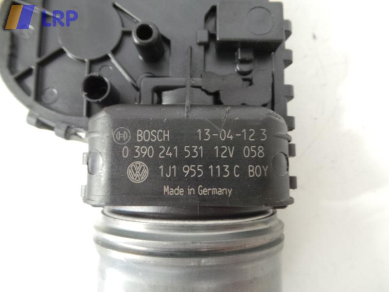 VW Bora 1.9 TDI AJM BJ 2002 Wischermotor Vorne BJ 2002 BOSCH 0390241531 1J1955113C