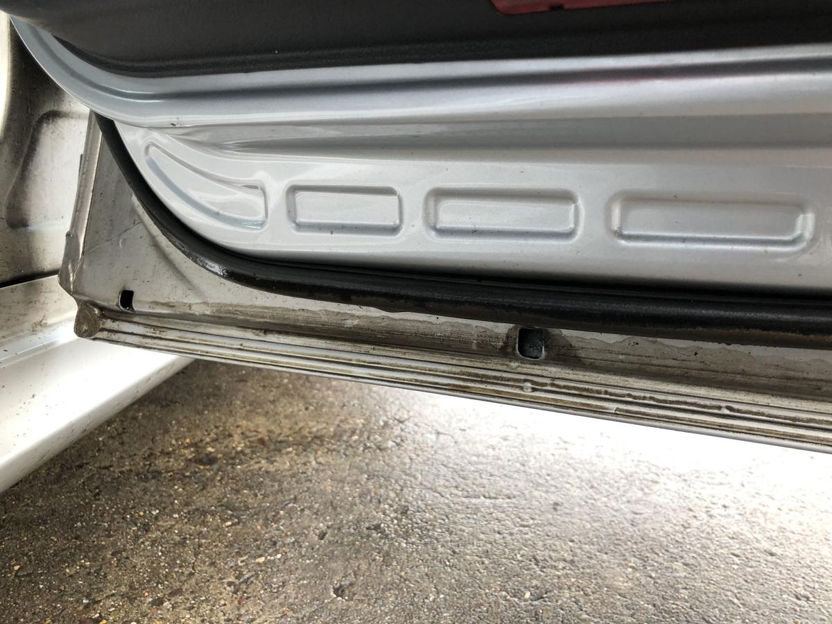 Mercedes A Klasse W169 T&uuml;r hinten rechts Fondt&uuml;r Polarsilber Rohbau