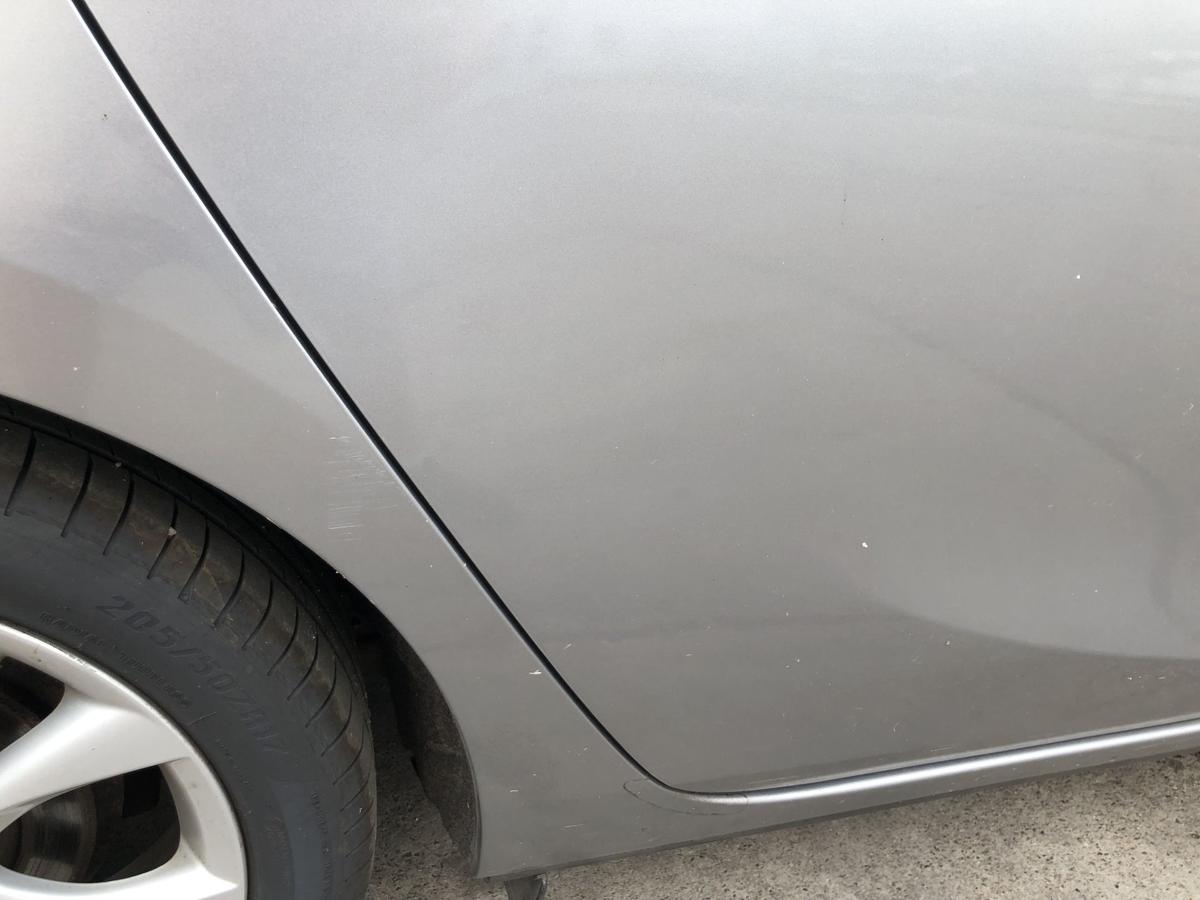 Mazda 3 Typ BL Tür hinten rechts Fondtür im Rohbau 5trg 38P Liquid Silver Met