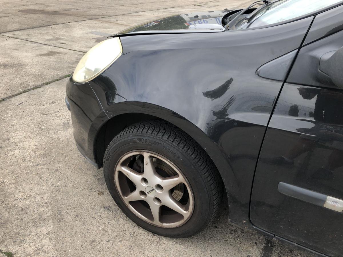 Renault Clio 3 III Grandtour Kotf&uuml;gel vorn links Fahrerseite NV676 Noir Nacre