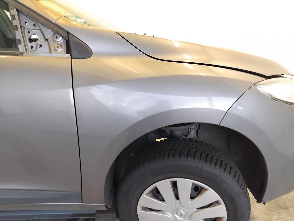 Renault Megane 3 original Kotfl&uuml;gel vorn rechts TEKNG Gris Cassiop&eacute;e BJ2011