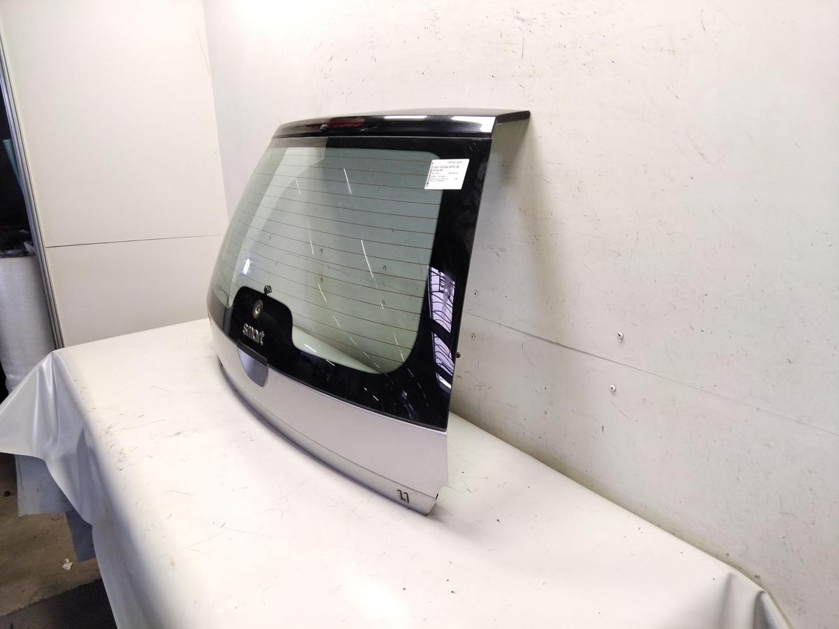 Smart Forfour 454 Heckklappe silber+schwarz mit Heckscheibe Bj.2006