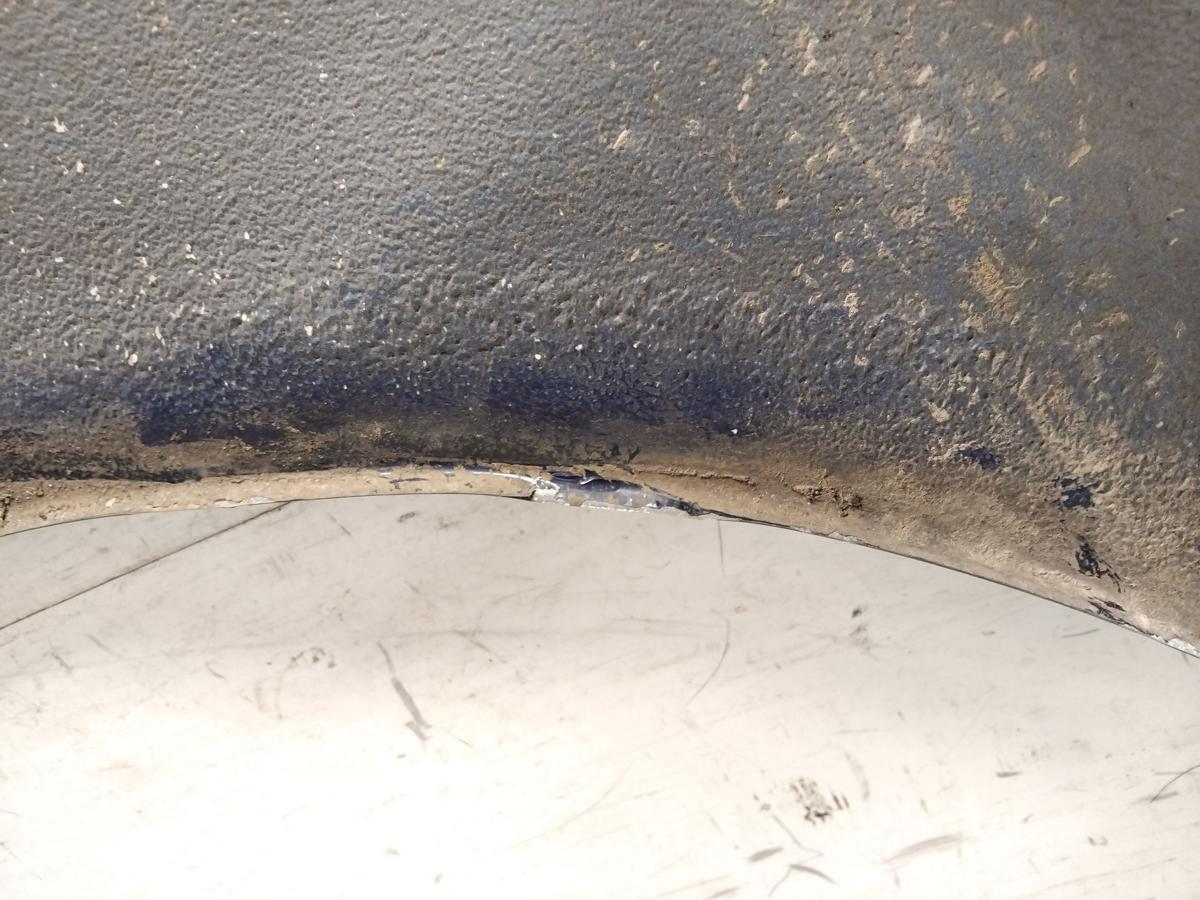 Dacia Sandero 1 original Kotfl&uuml;gel vorn rechts dunkelblau BJ2010