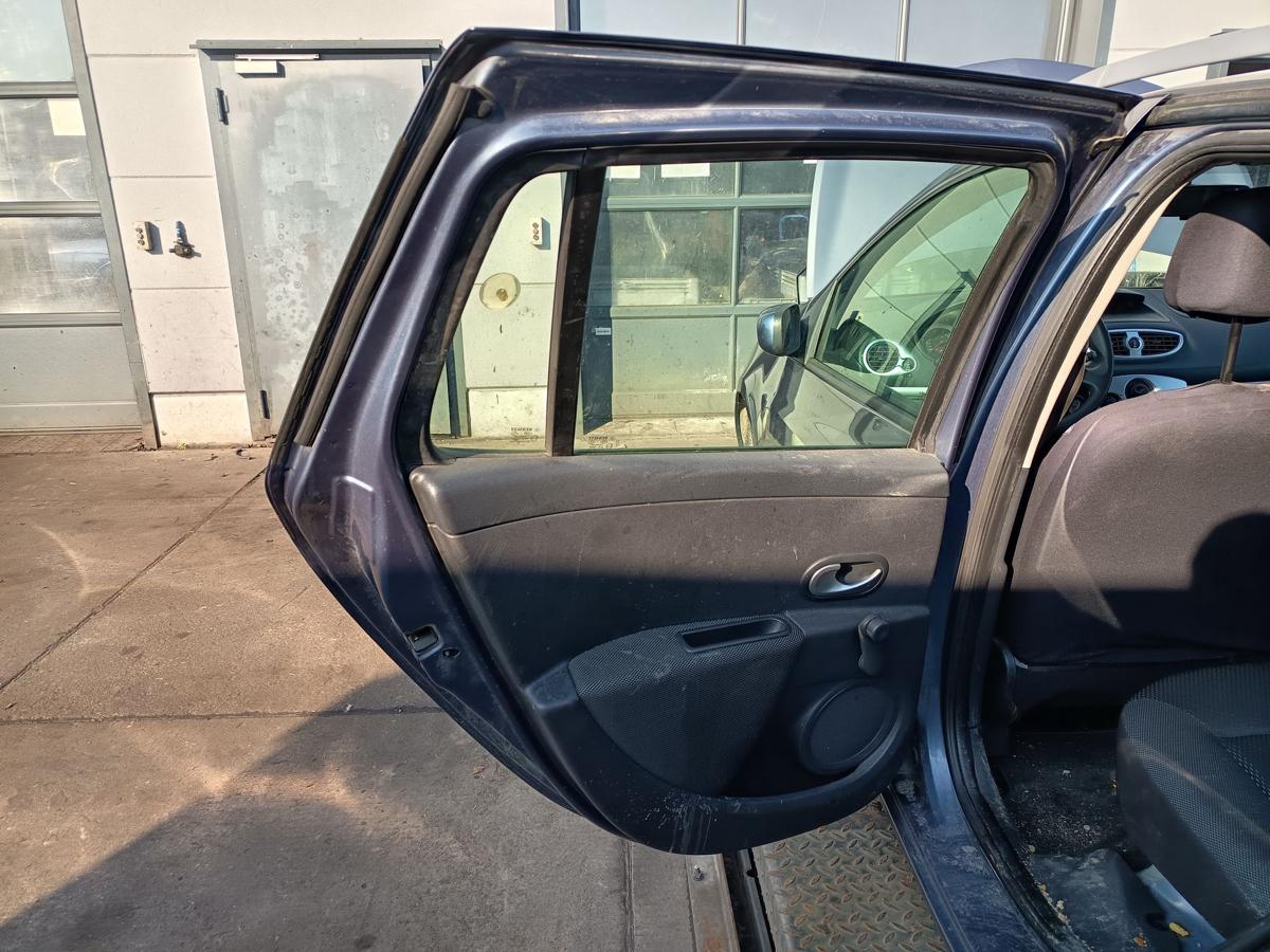 Renault Clio III Kombi original T&uuml;r hinten links TEJ47 Blue Gris Baujahr 2008