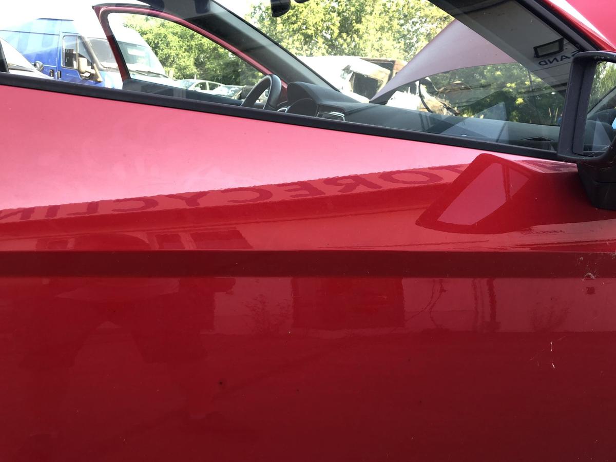 Seat Leon 5F T&uuml;r vorn rechts Beifahrert&uuml;r nur f&uuml;r 3 t&uuml;rer LS3H Emocion Rot