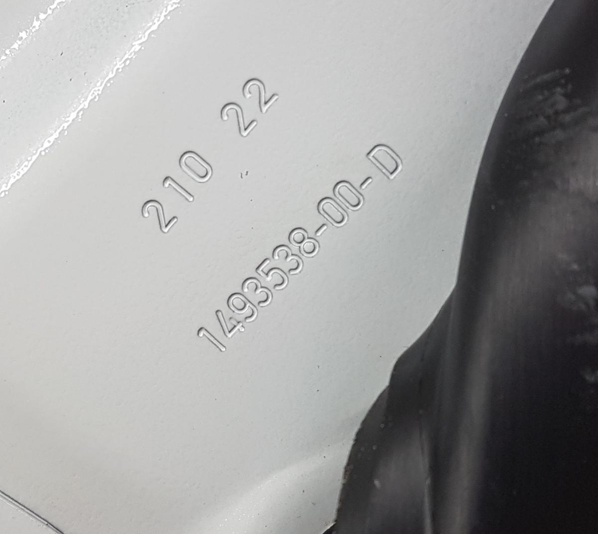 Tesla Model Y T&uuml;r vorn rechts in PPSW White Water Pearl Bj22 Rohbau 149353800D