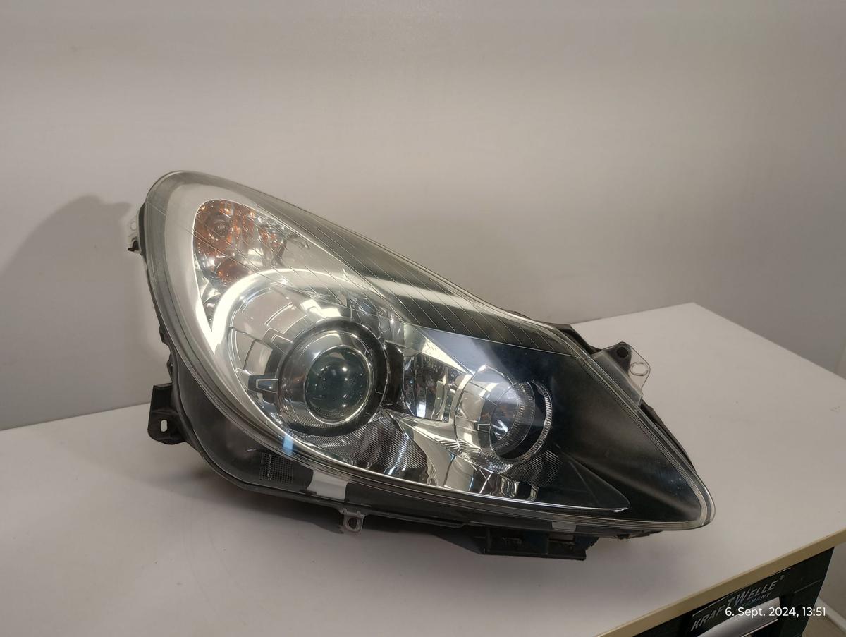 Opel Corsa D orig Scheinwerfer rechts Valeo Kurvenlicht Halogen Linse bis 2010