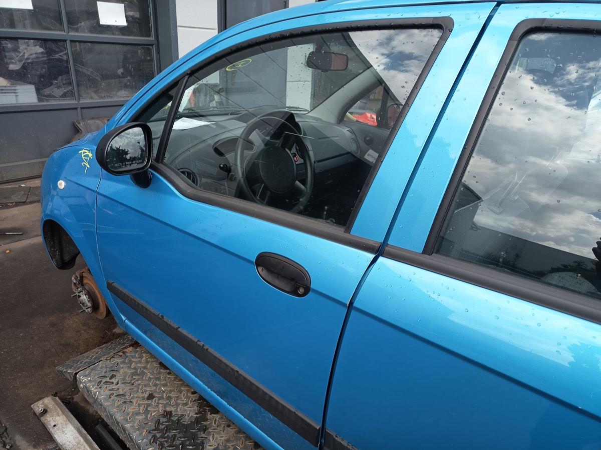 Chevrolet Matiz M200 orig Tür vorn links Fahrerseite 12U Ocean Blue BJ 2008
