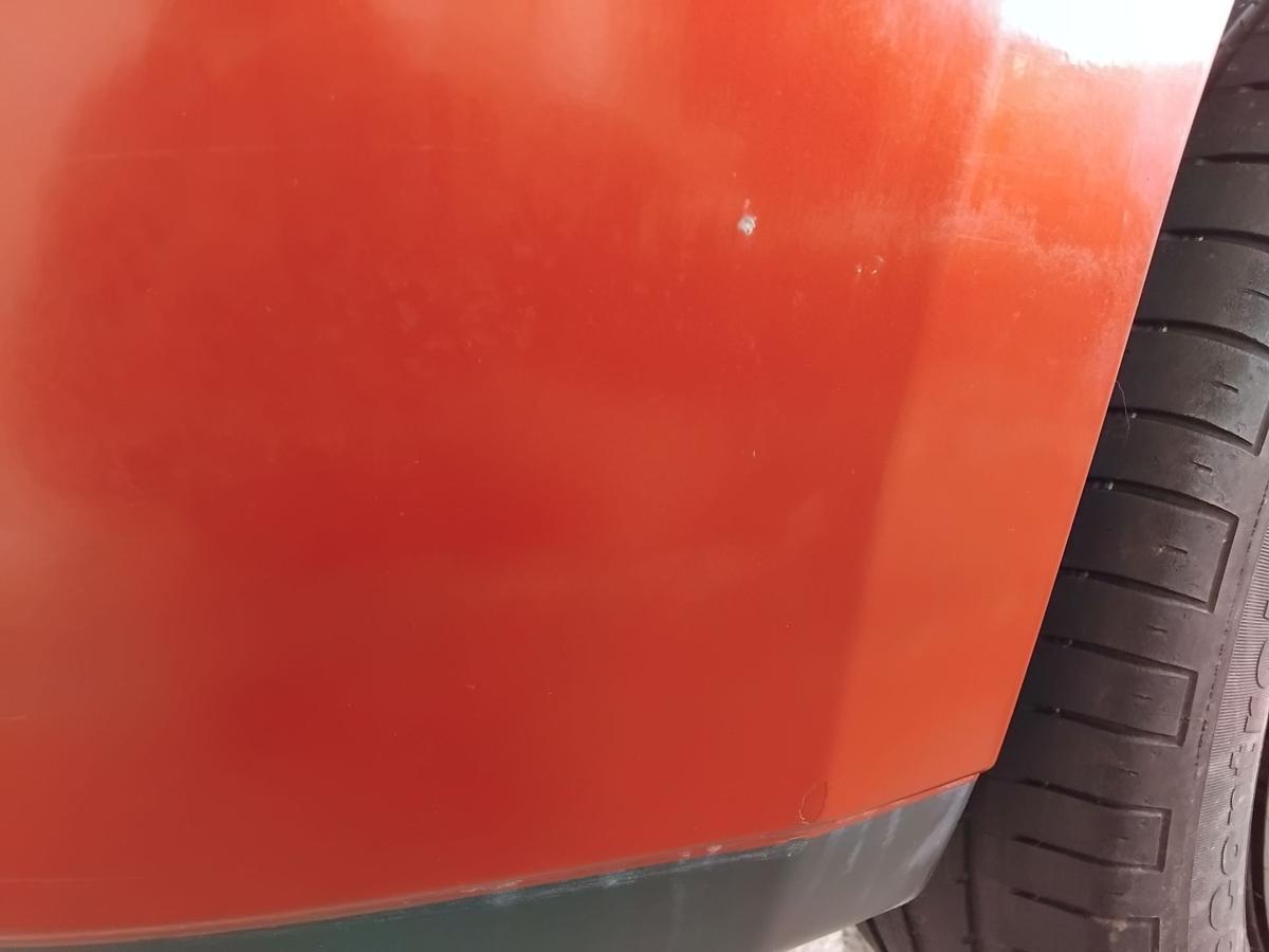 Nissan Tiida C11 original Sto&szlig;stange Sto&szlig;f&auml;nger vorn BJ2009 NAC New Red Metallic