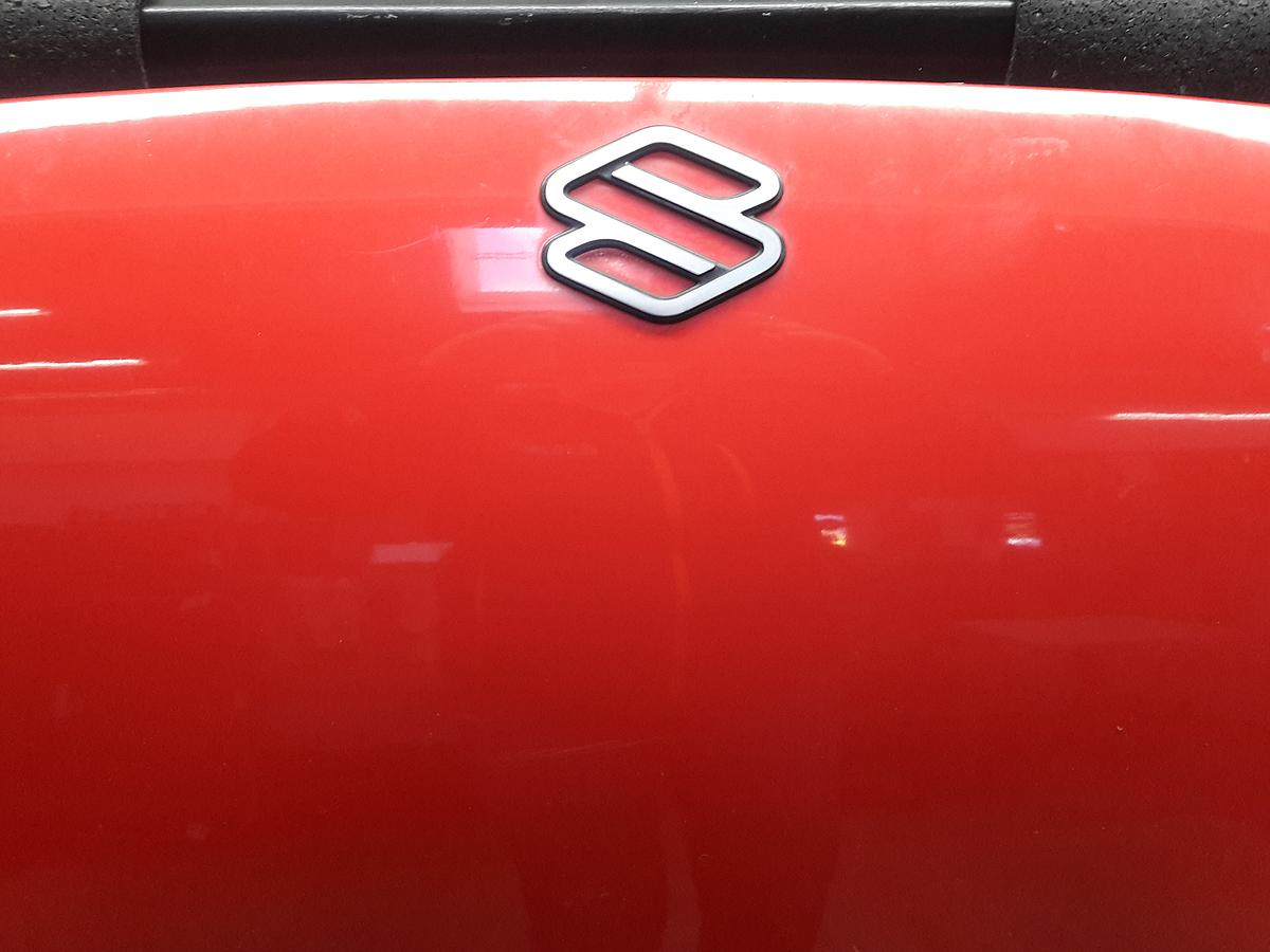 Suzuki Swift EA 10 orig Motorhaube 15P Flash Red Bj 1995