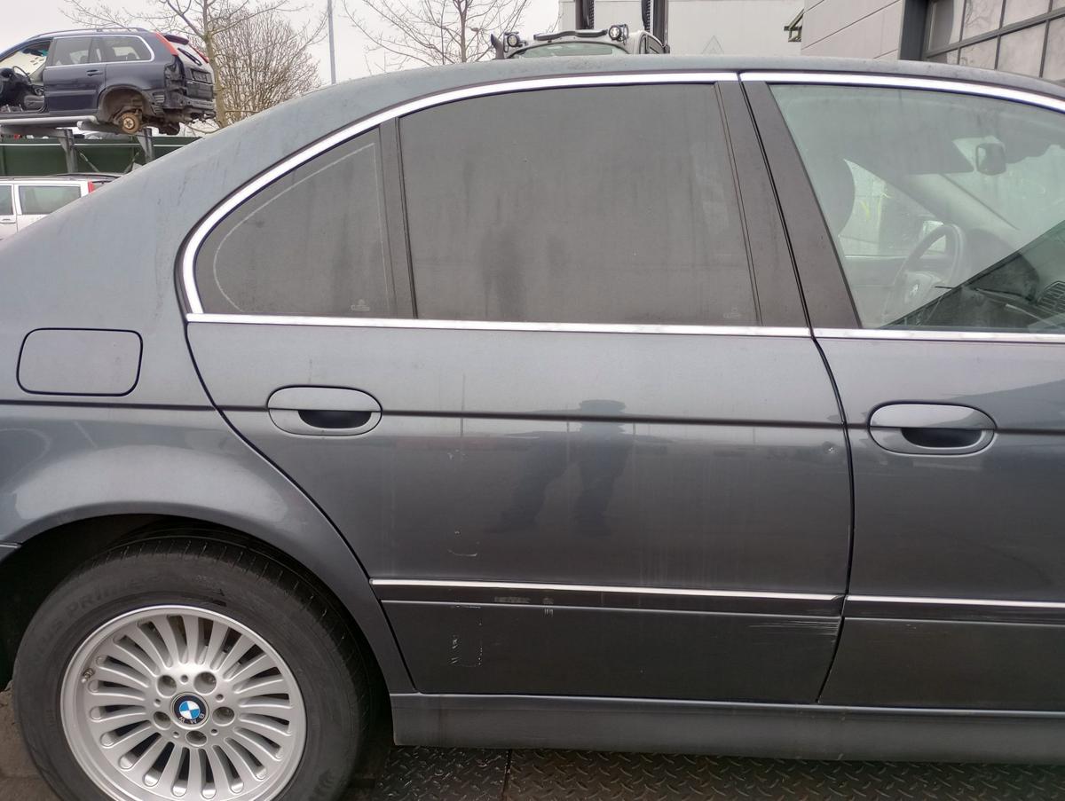 BMW 5er E39 Limo orig Tür hinten rechts Beifahrerseite 397 Anthrazit bis 2000