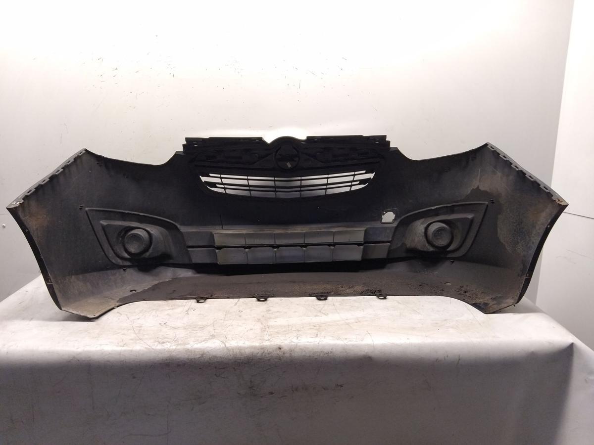 Opel Combo D Kasten Sto&szlig;stange vorn mit Grill schwarz BJ2014