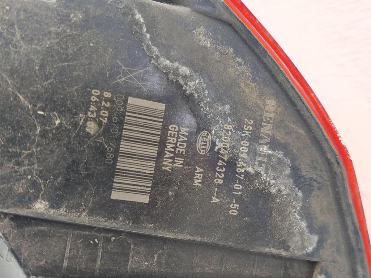 Renault Scenic 2 II ab 2006 R&uuml;ckleuchte links R&uuml;cklicht Heckleuchte Facelift LED