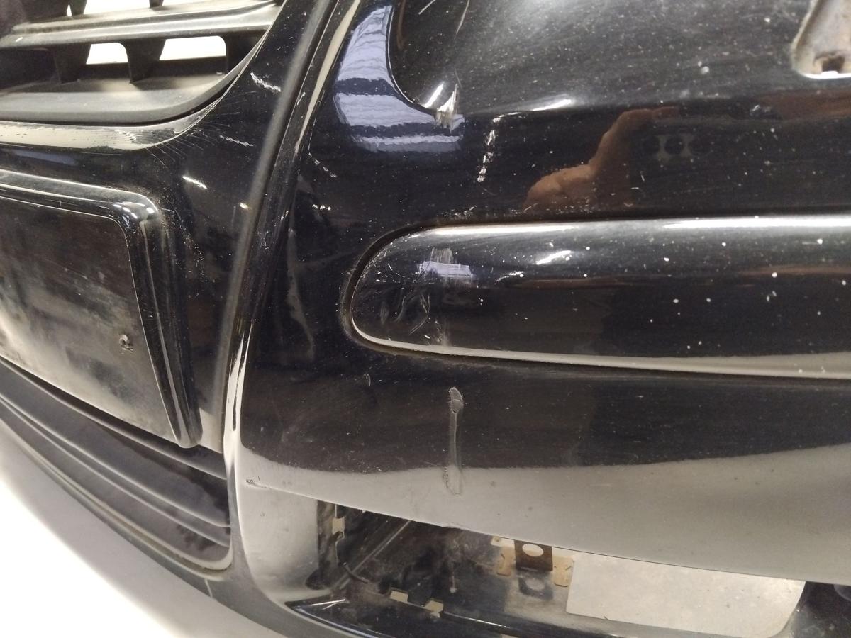 VW Polo 9N3 original Sto&szlig;stange Sto&szlig;f&auml;nger vorn schwarz L041 f&uuml;r SRA Bj.2008
