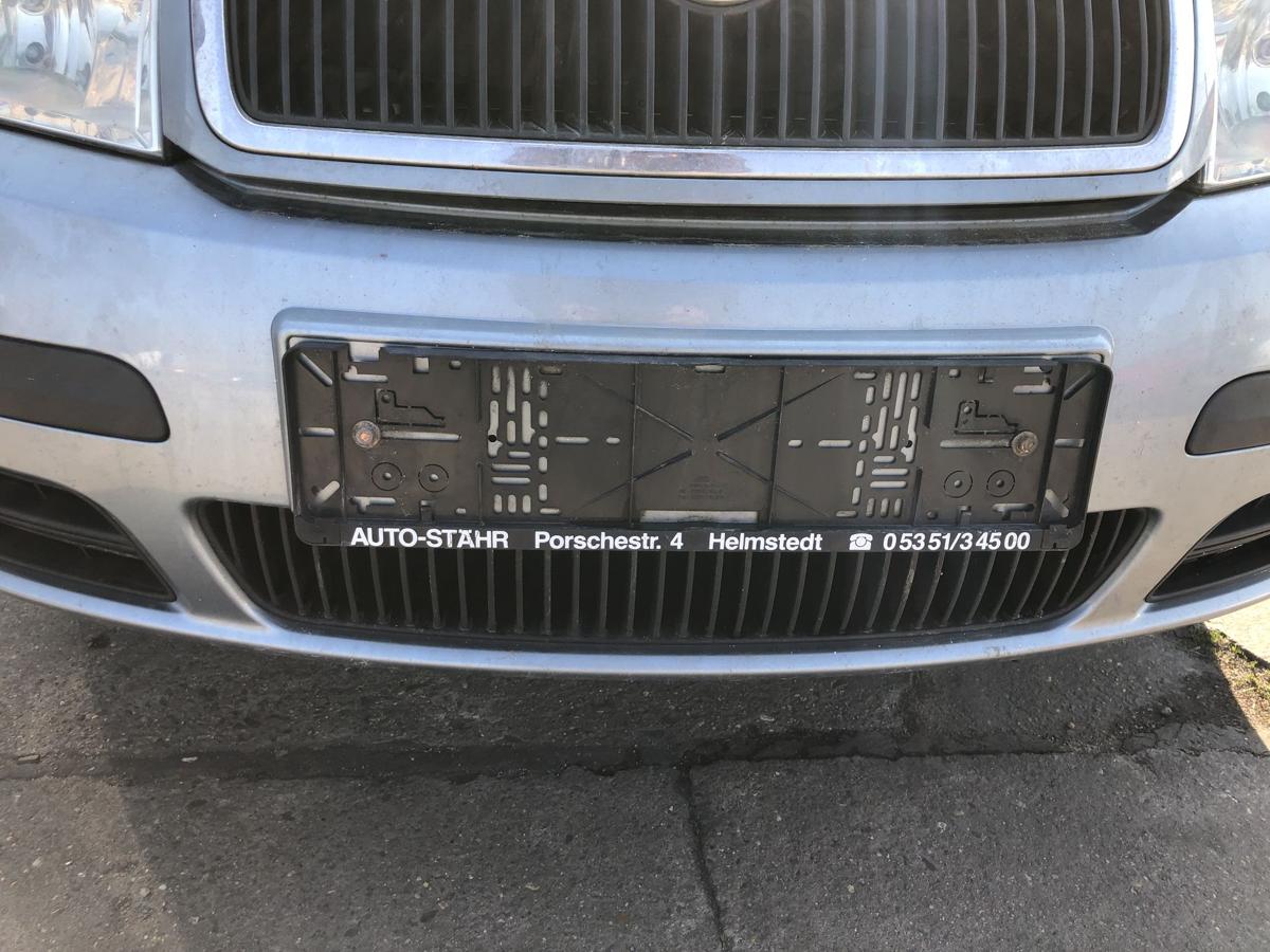 Skoda Fabia 6Y Sto&szlig;f&auml;nger vorn Frontsch&uuml;rze Facelift ab 04 Nebel LF7U Stone grey