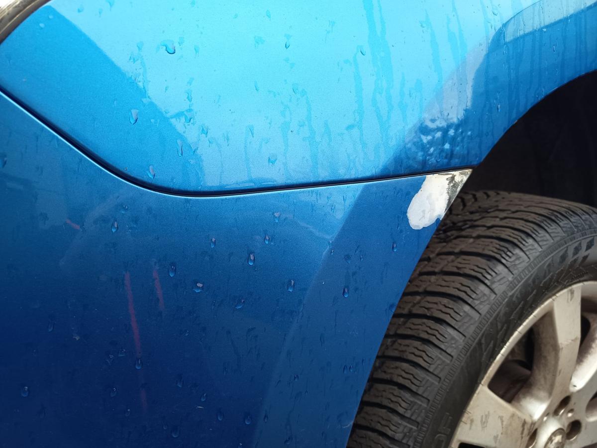 Hyundai i30 FD original Sto&szlig;stange F&auml;nger vorn Front BV Vivid blue Bj 2010