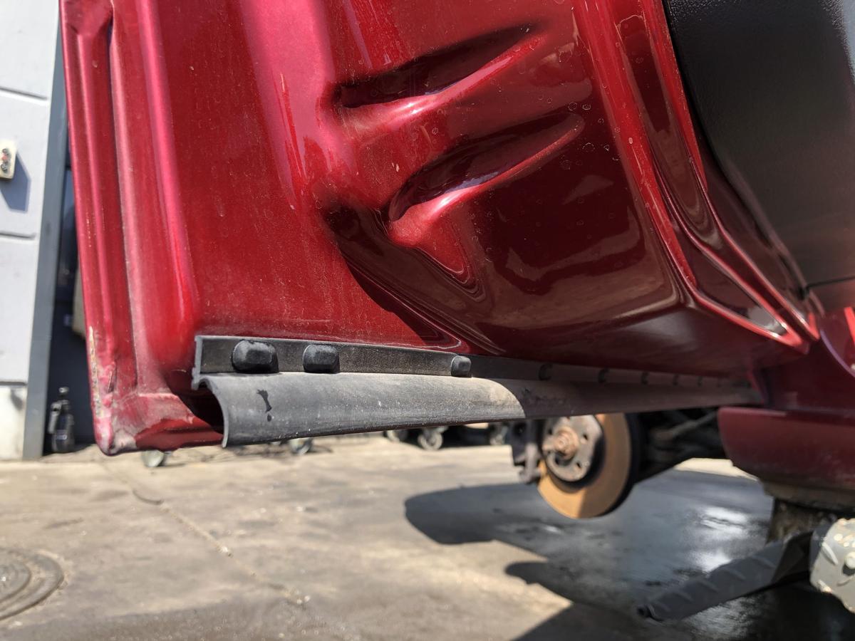Peugeot 807 original Tür vorn links Fahrer KKQ Tiefrot Bj 2004