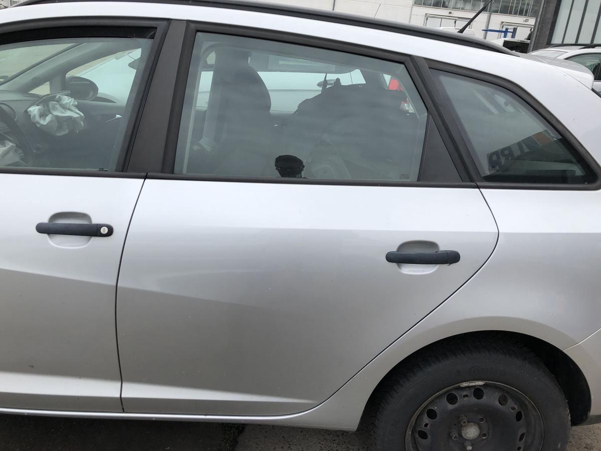 Seat Ibiza 6J 6P ST Kombi Tür hinten links Fondtür Roh LX7W Eissilber Metallic