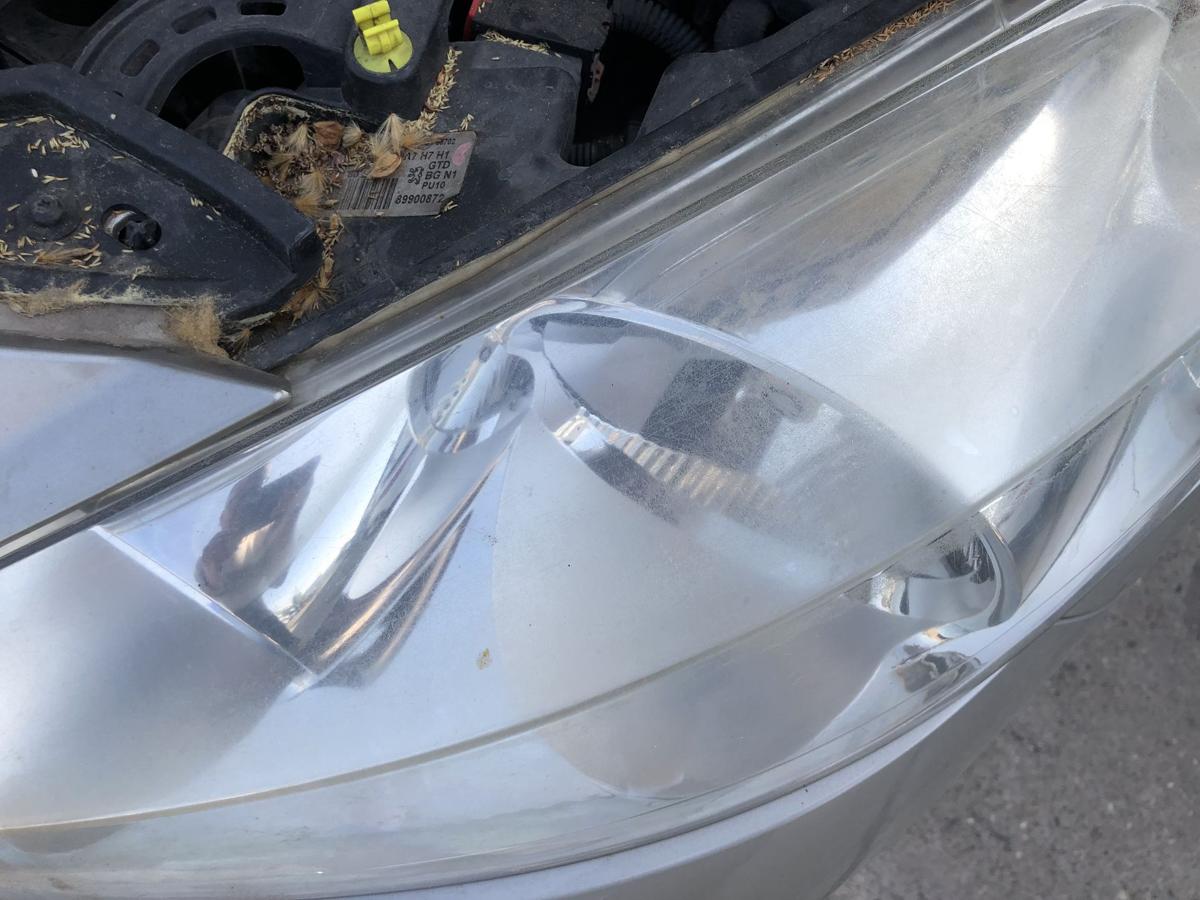 Peugeot 207 SW Typ WE Scheinwerfer vorn links Hauptscheinwerfer Halogen Tr&uuml;b