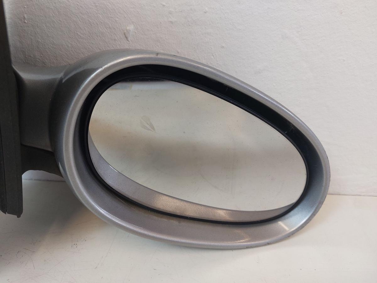 MCC Smart 450 Coupe ab03 Au&szlig;enspiegel rechts Spiegel man. Verstellung silber