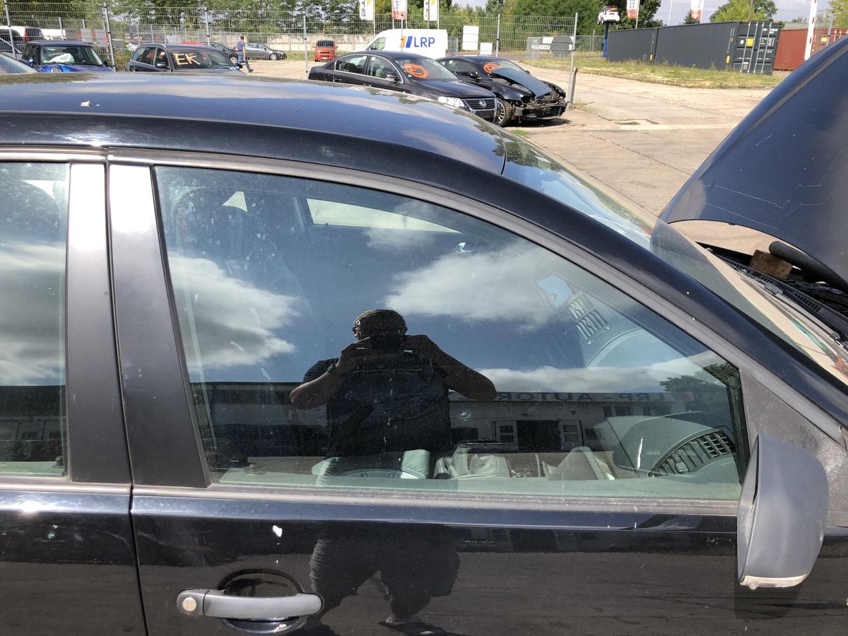 VW Polo 9N3 T&uuml;rscheibe vorn rechts Beifahrert&uuml;r Scheibe nur 5 t&uuml;rer Colorglas