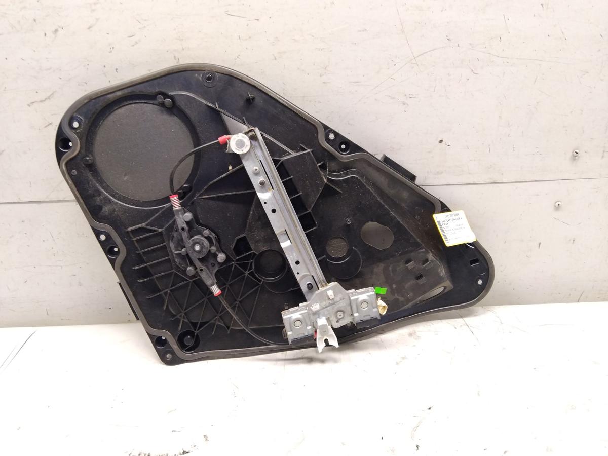 Ford Fiesta JA8 original Fensterheber hinten rechts manuell Grundplatte BJ2009