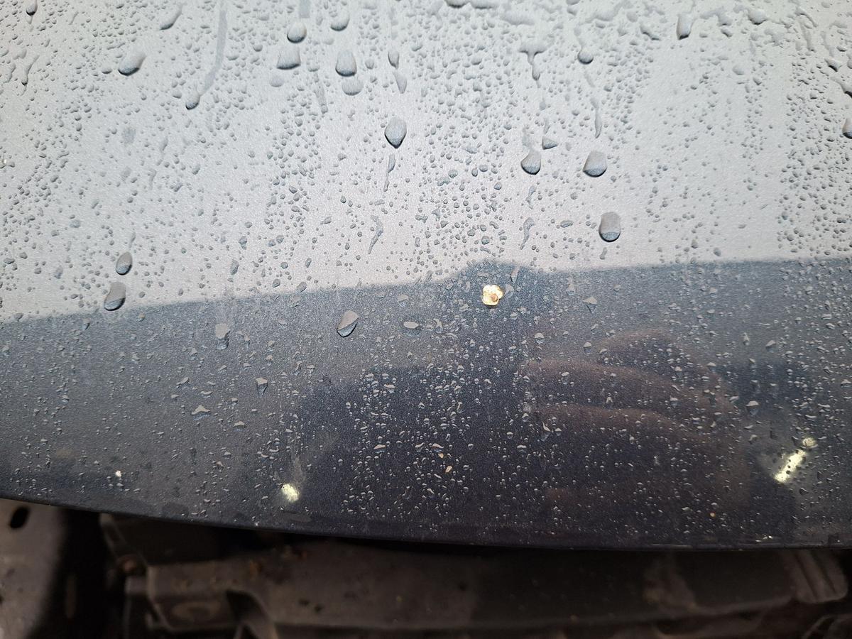 Golf VI Bj 2009 original Motorhaube Deckel vorn LC5F Blue Graphit Perl