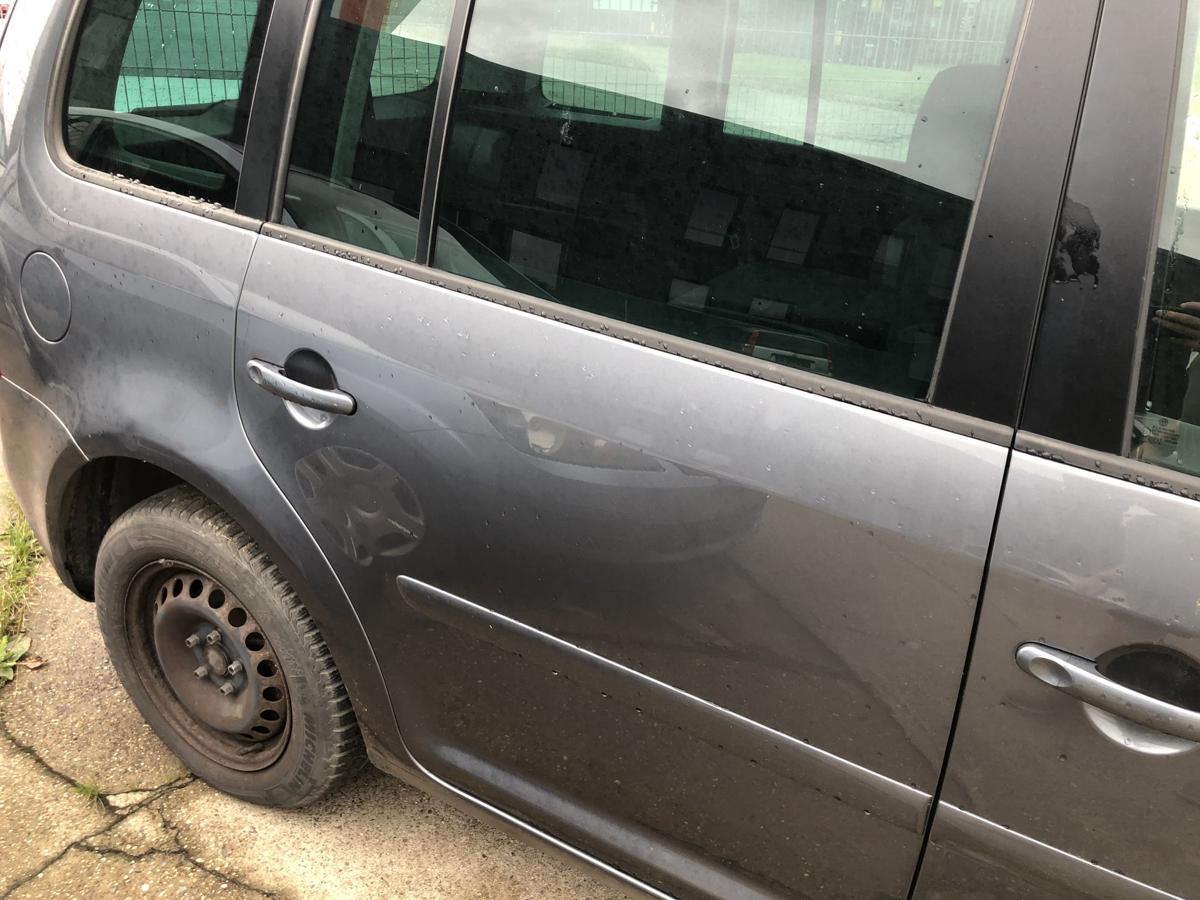 VW Touran 1T Tür hinten rechts Fondtür im Rohbau LD7X Platinum Grey Metallic