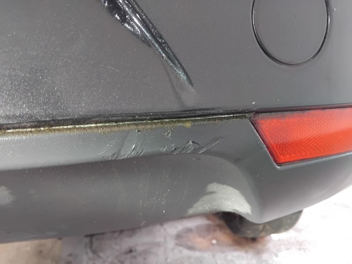 Seat Altea XL original Stoßstange Stoßfänger hinten Langversion BJ2008 LW7Z graphit track