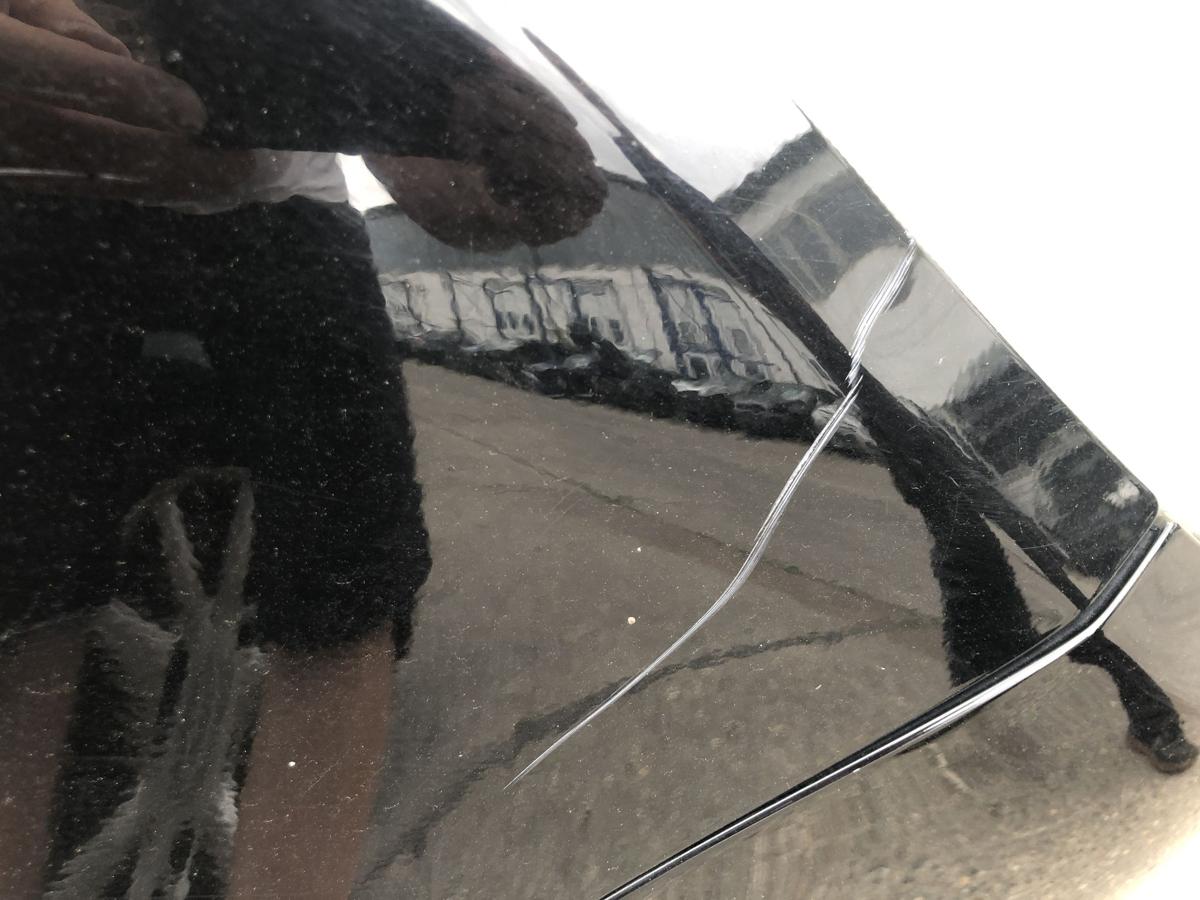 Mitsubishi Colt CZC Cabrio Kotfl&uuml;gel vorn rechts Fahrerseite X32 Espresso Black