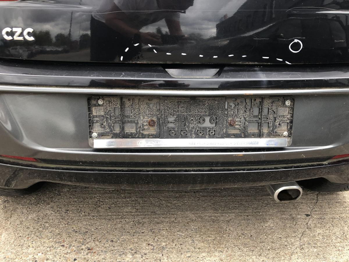 Mitsubishi Colt CZC Cabrio Sto&szlig;f&auml;nger hinten Hecksch&uuml;rze X32 Espresso Black
