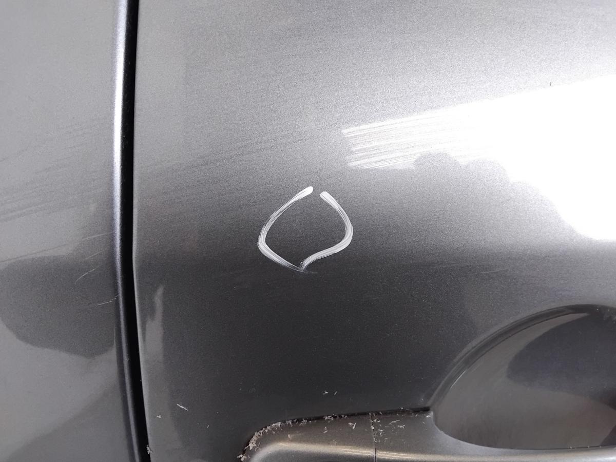 W Touran 1T T&uuml;r hinten rechts LD7X platingraumetallic BJ2007