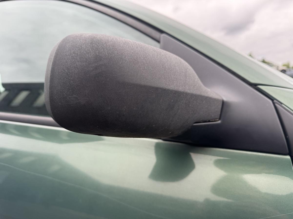 Renault Megane 2 original Au&szlig;enspiegel rechts schwarz unlackiert manuell verstellbar Bj.2004
