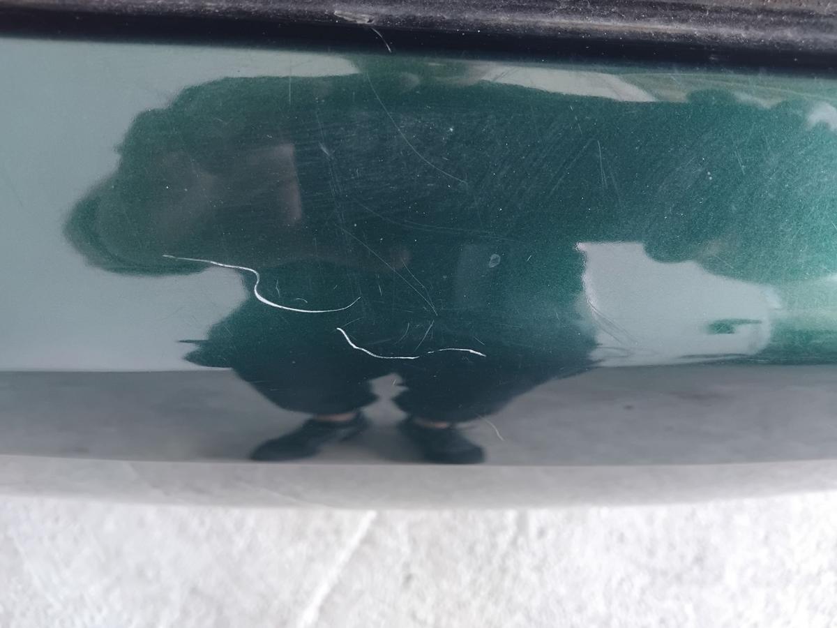 Audi A4 B5 Limousine orig.Stossfänger Stoßstange hinten BJ1999 LZ6L Kaktusgrünmetallic