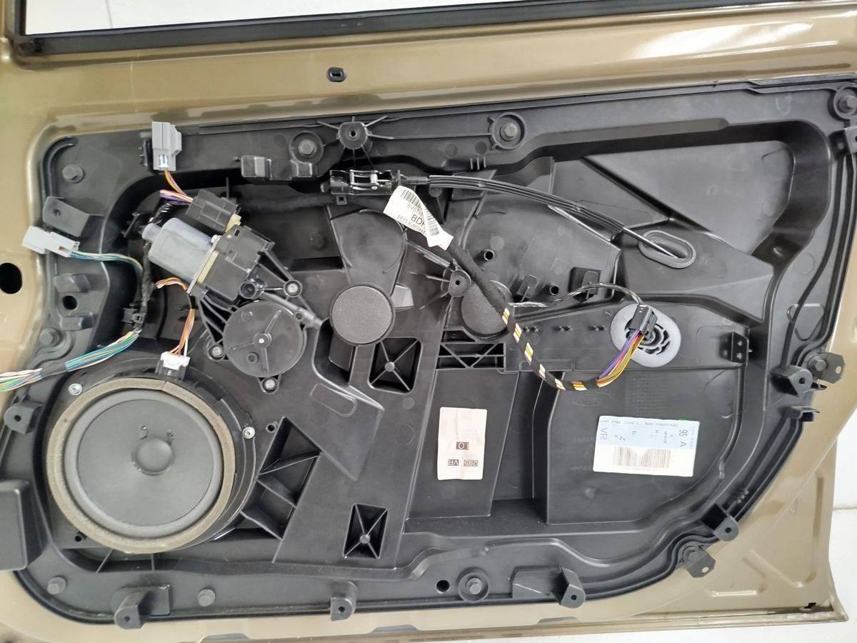 Ford Fiesta JA8 Beifahrertür Tür Autotür vorn rechts 5trg Roh Castano Braun Met