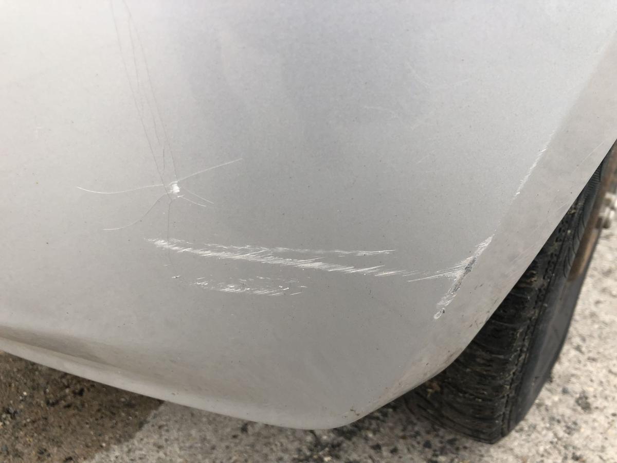 Hyundai i10 PA Stoßfänger hinten Heckschürze Heckstoßstange HD Sleek Silver Met