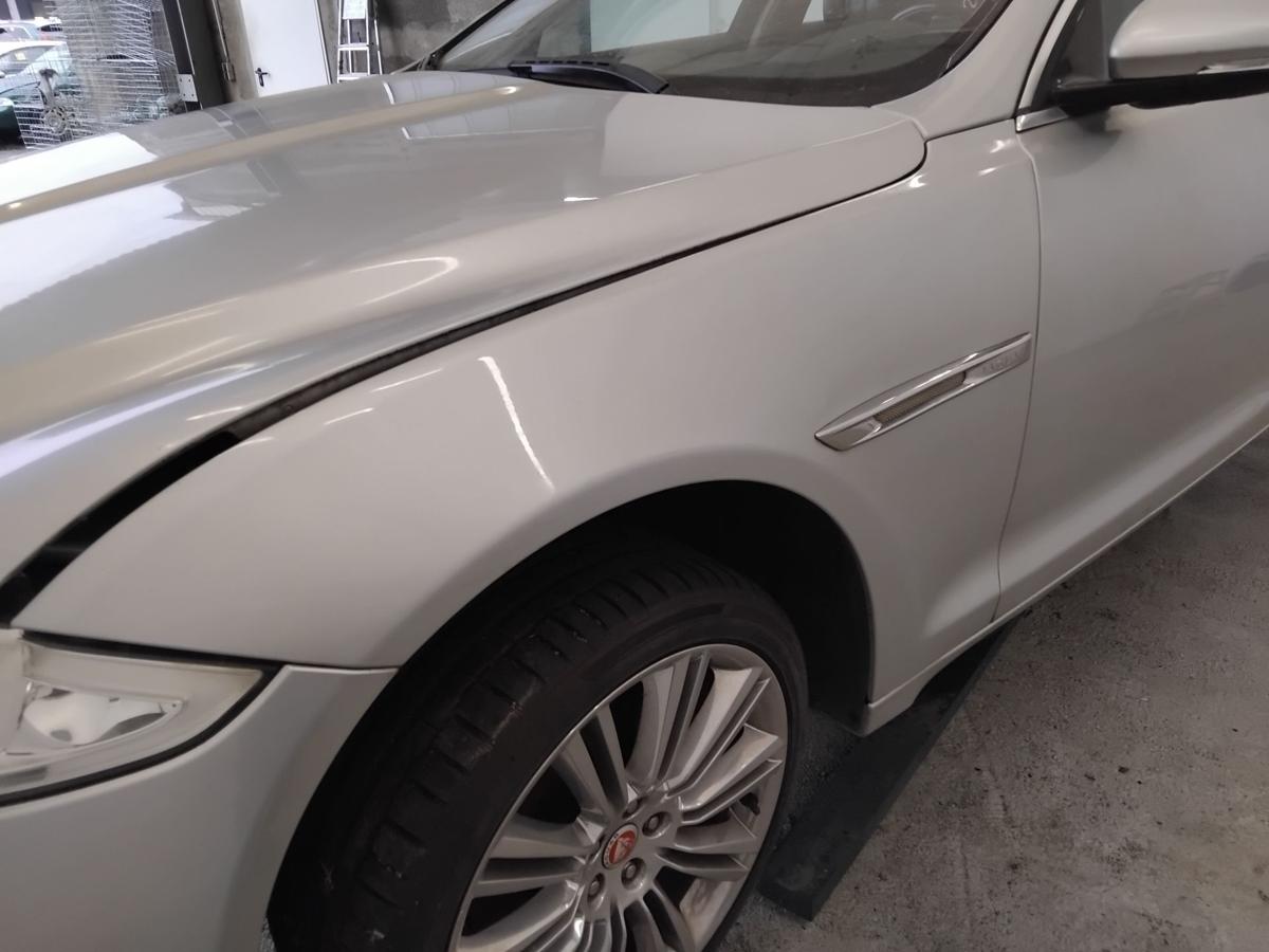 Jaguar XJ X351 original Kotflügel vorn links rhodiumsilbermetallic MEN BJ2011