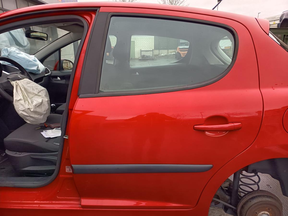Peugeot 207 original T&uuml;r hinten links Fond 5t&uuml;rer KKN Nevadarot Bj 2010