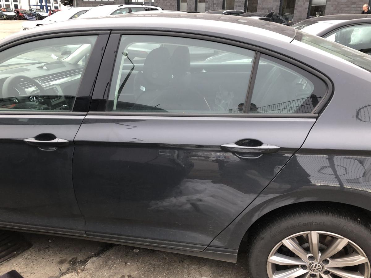 VW Passat 3G B8 Limo Tür hinten links Fondtür Rohbau LI7F Uranograu