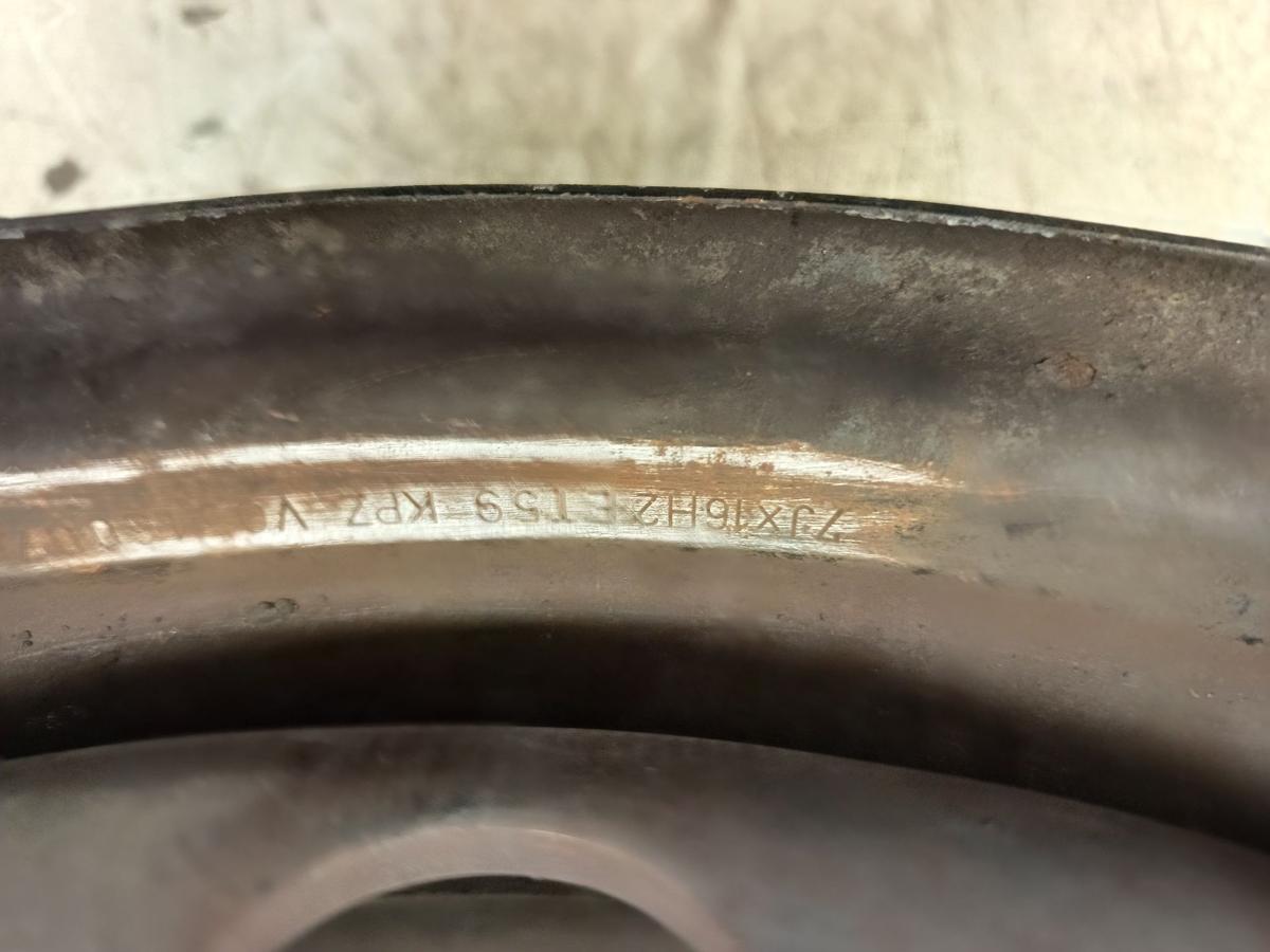 VW Sharan Baujahr 1999 einzelne Stahlfelge 7x16 ET53 7M0601027J