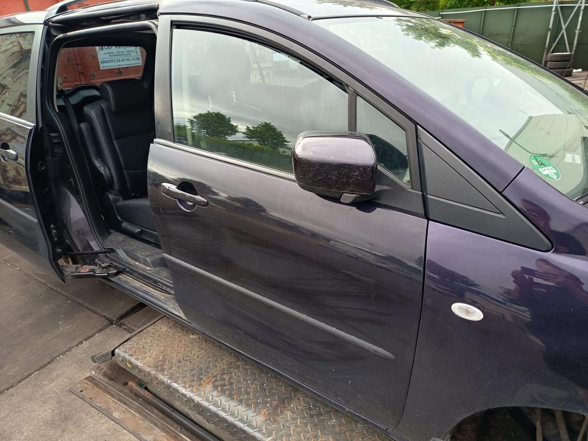 Mazda 5 CR1 original T&uuml;r Roht&uuml;r vorne rechts violett Baujahr 2009