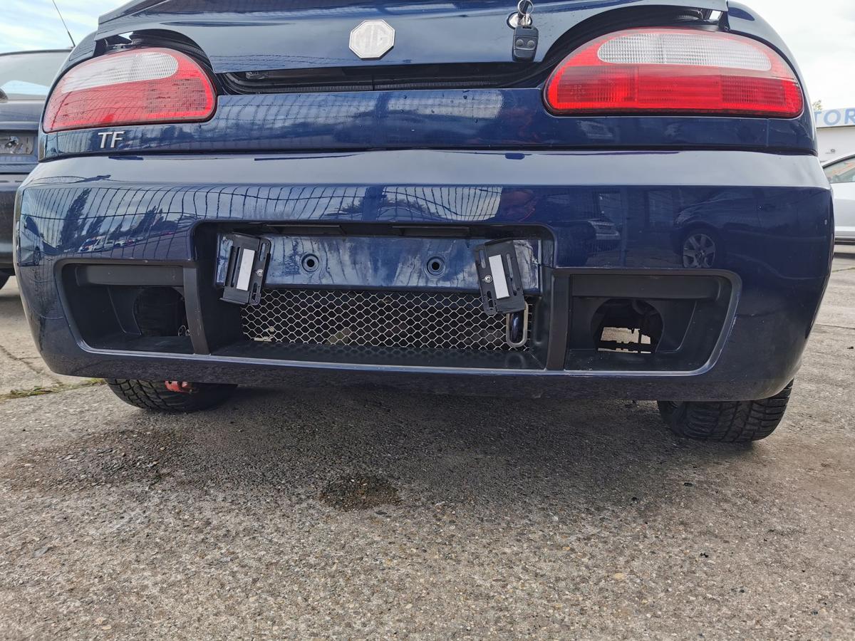 MG Rover TF RD Stossstange Stossfänger Bumper hinten JFM Royalty Blue Pearl